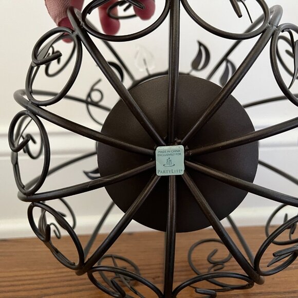 PartyLite Pumpkin Pillar Holder - Picture 3 of 4